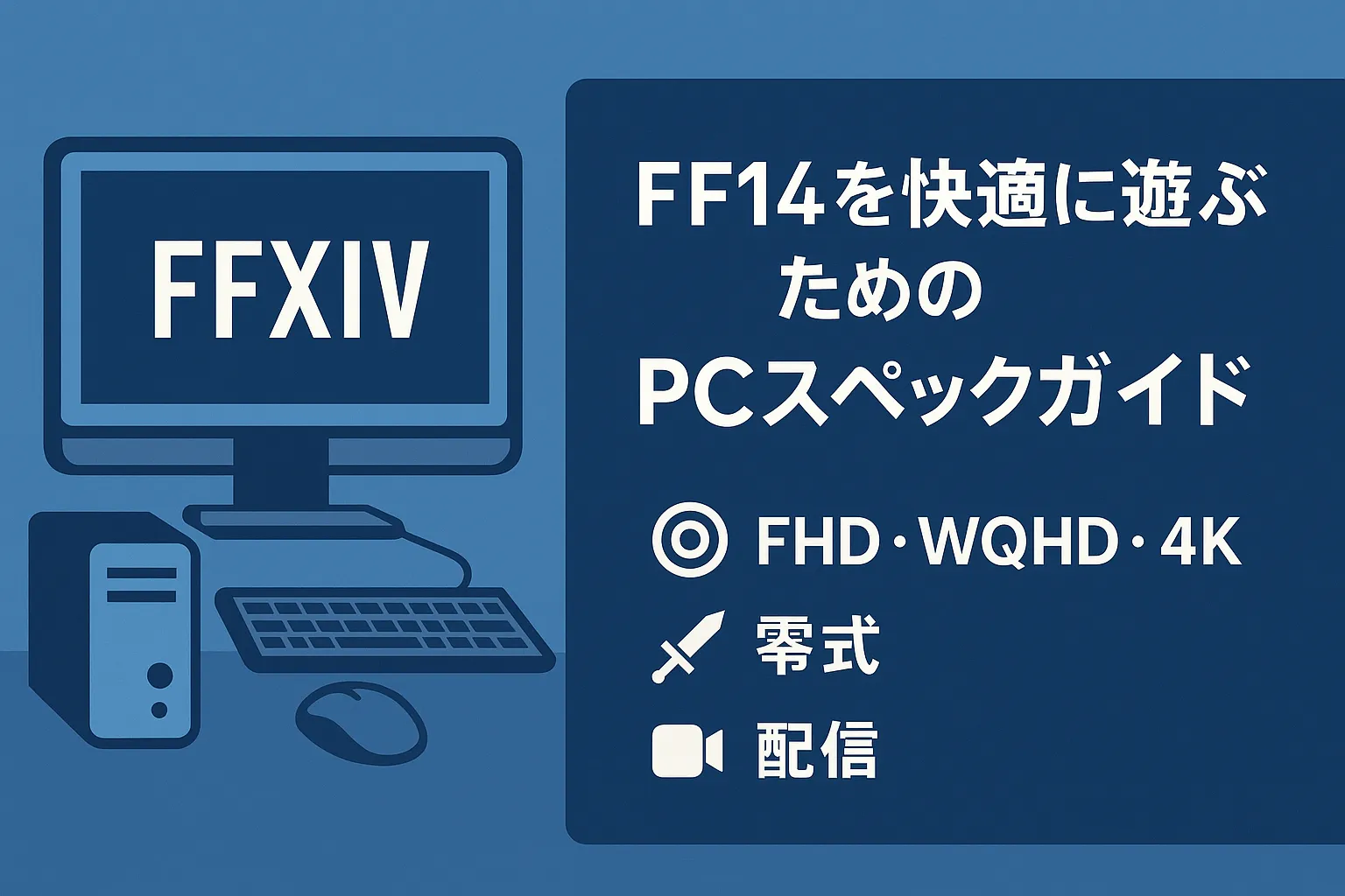 📄 FF14 × PC最適スペック